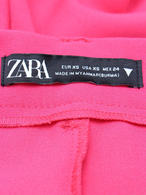 ZARA/ザラ/スラックス/パンツ/ピンク/EUR XS/USA XS/MEX 24
