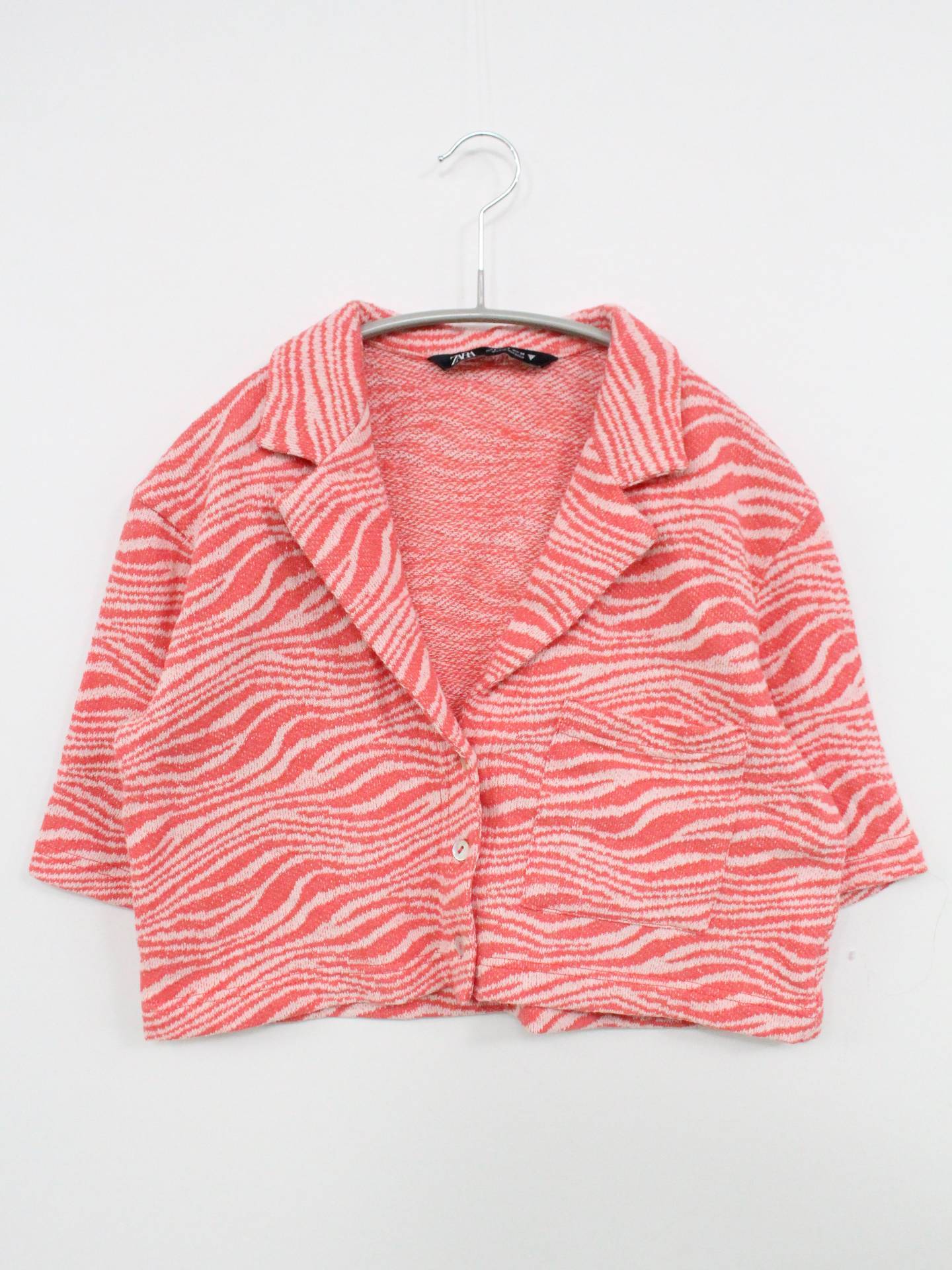 ZARA/ザラ/シャツ/ブラウス/トップス/レッド/S