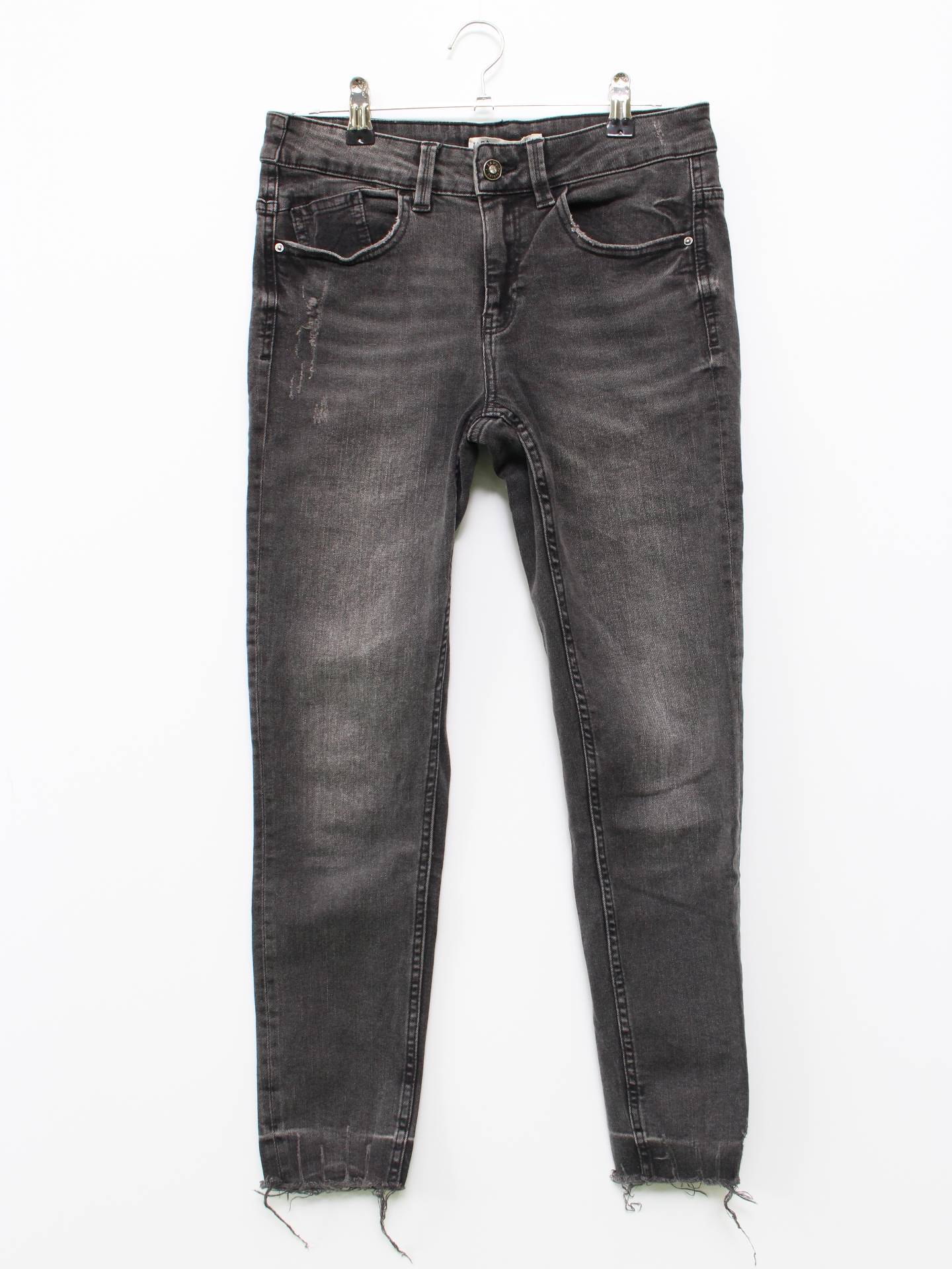 ZARA/ザラ/デニムパンツ/パンツ/グレー/EUR38/USA06/MEX28