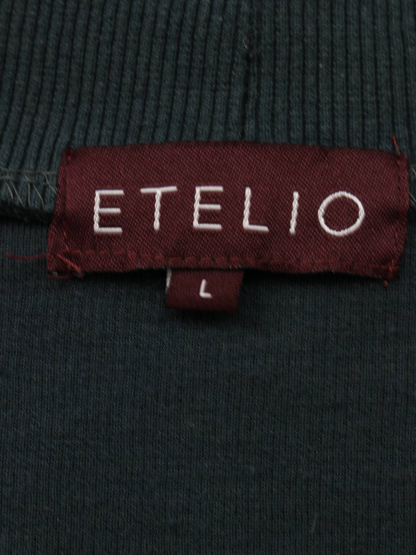 ETELIO/カーディガン/ボレロ/トップス/グリーン/L