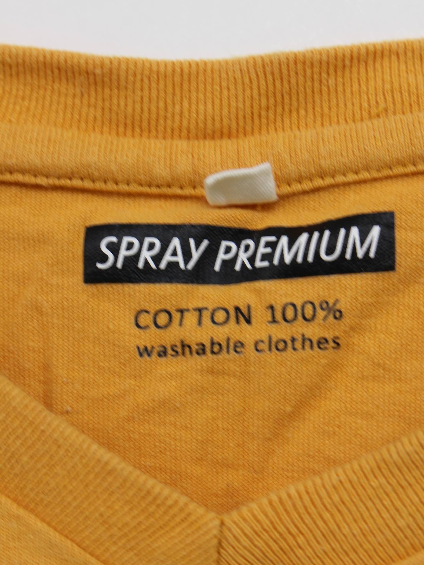 SPRAY PREMIUM/Tシャツ/カットソー/トップス/イエロー/M