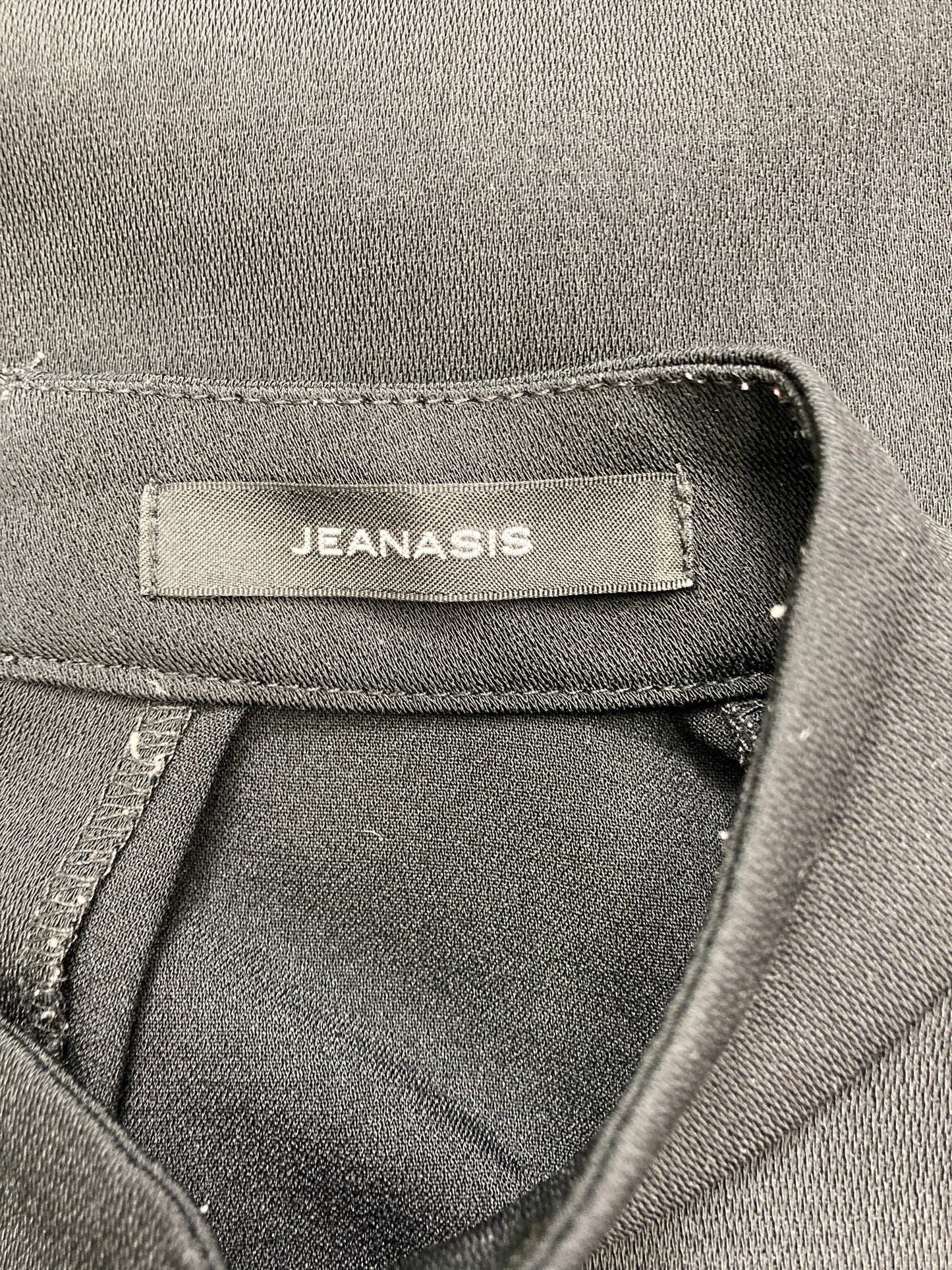 JEANASIS/ジーナシス/シャツ/ブラウス/トップス/ブラック/F