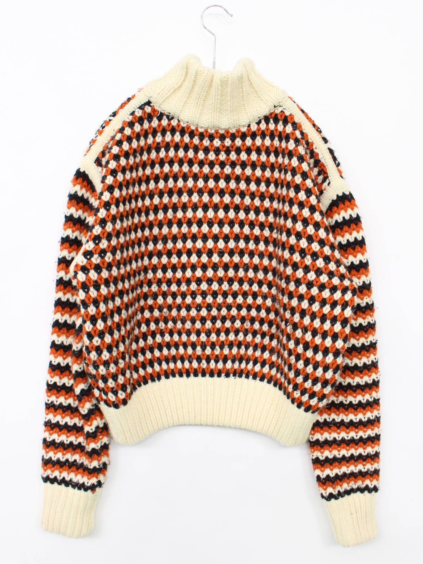 SLY/スライ/ニット/セーター/トップス/アイボリー/FREE