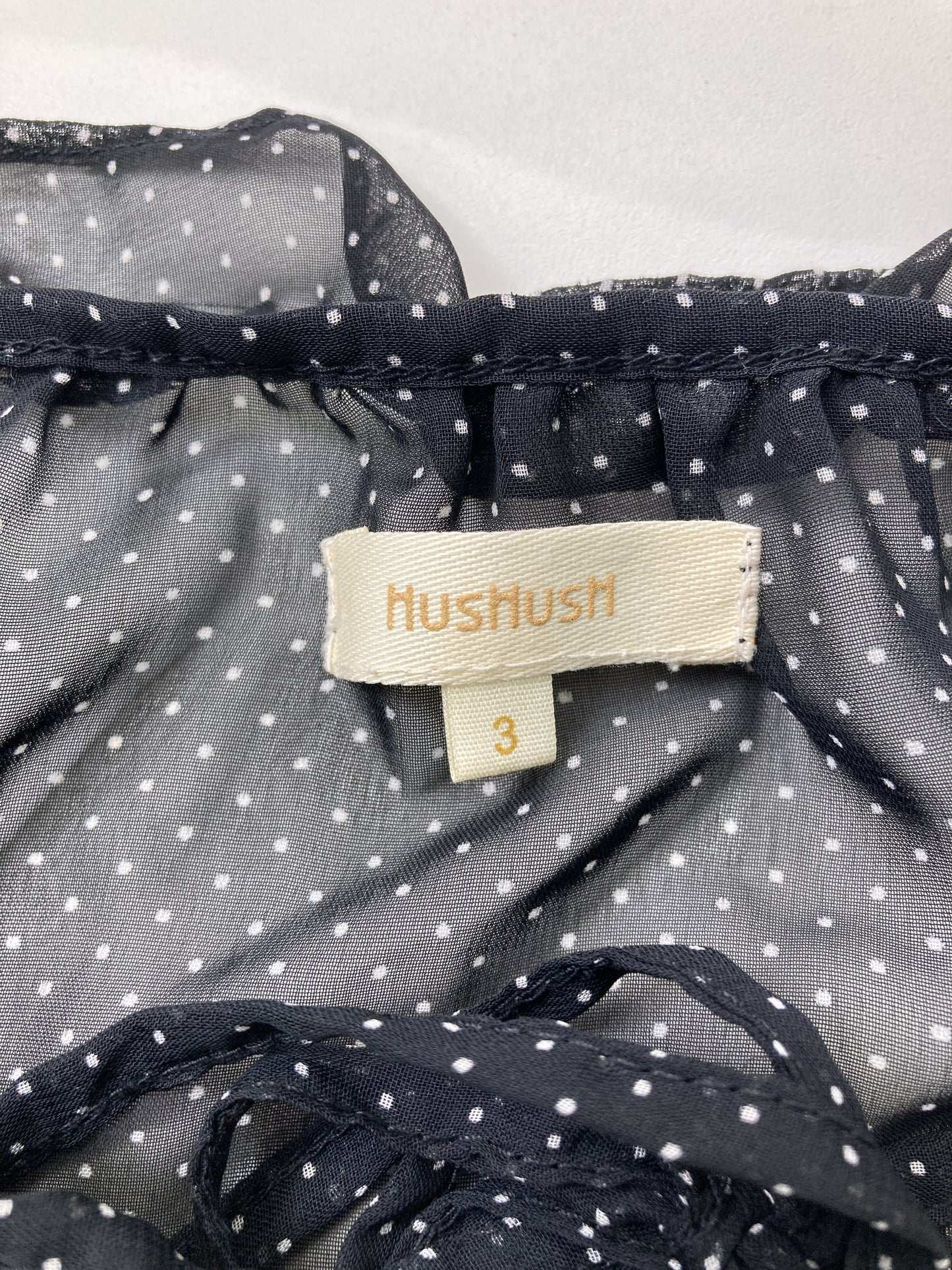 HushusH/シャツ/ブラウス/トップス/ブラック/3