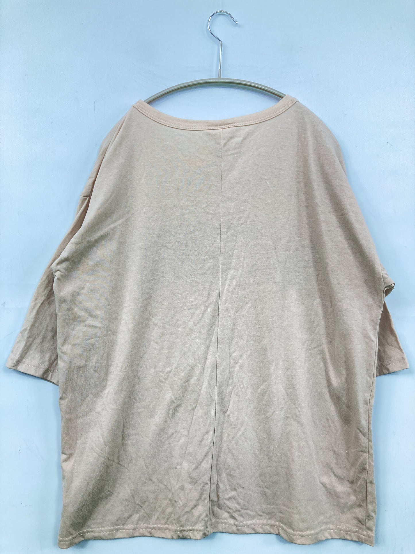 Tシャツ/カットソー/トップス/ベージュ/L