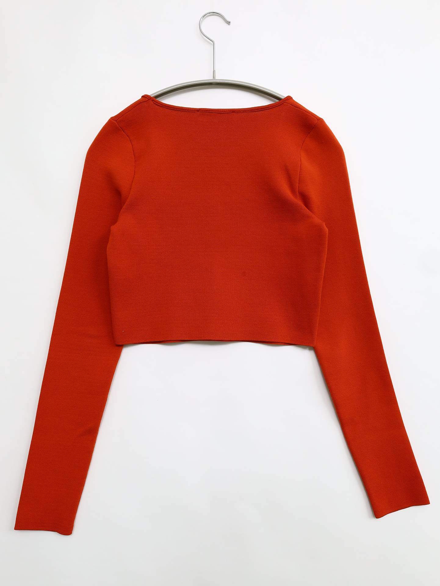 ZARA/ザラ/その他トップス/トップス/オレンジ/M
