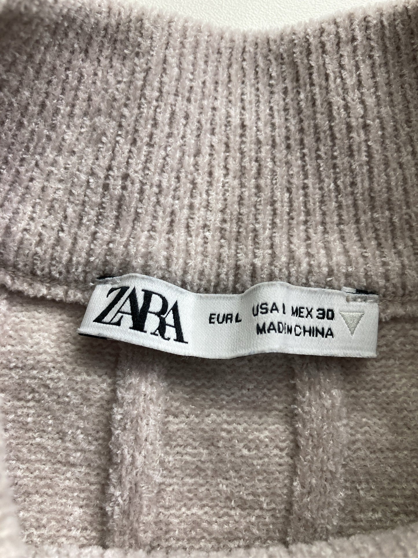 ZARA/ザラ/ニット/セーター/トップス/ベージュ/L