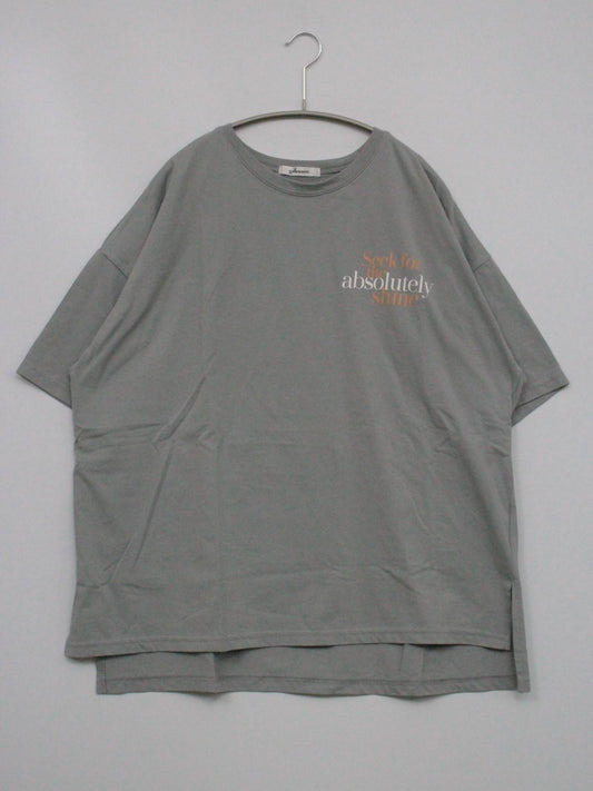 gleam/グリーム/Tシャツ/カットソー/トップス/グレー/M