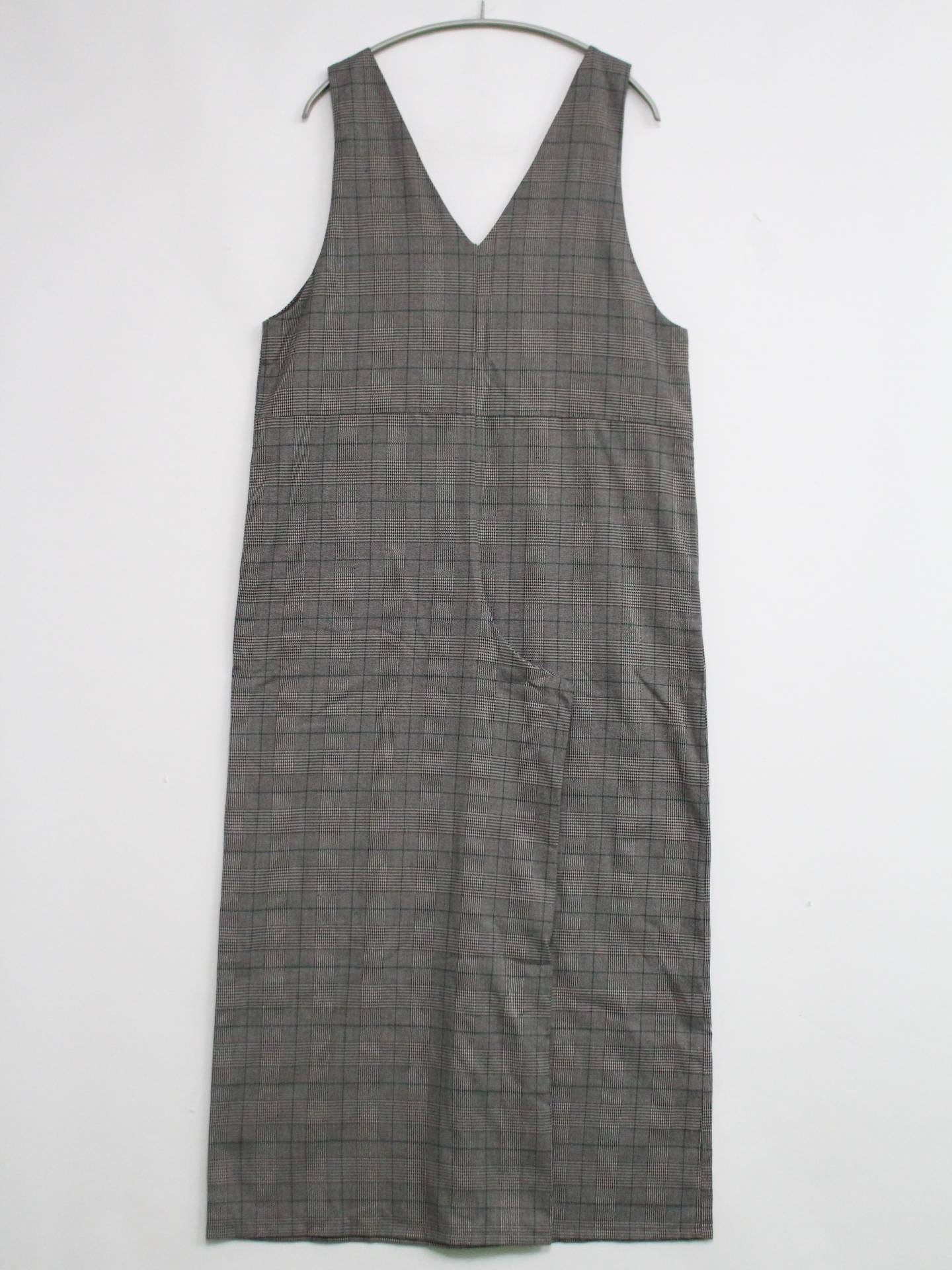 GLOBAL WORK/ジャンパースカート/ワンピース/ドレス/グレー/L