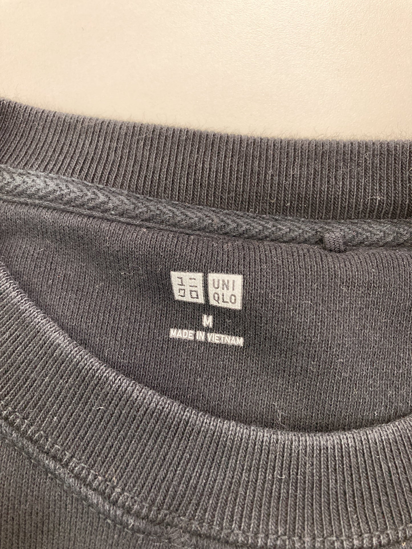 UNIQLO/ユニクロ/スウェット/トップス/ブラック/M