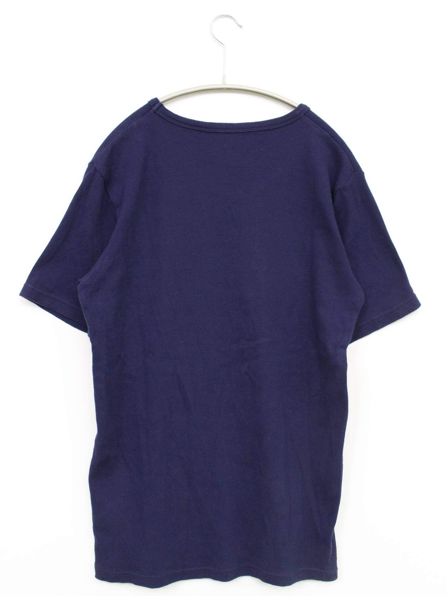NAVY/Tシャツ/カットソー/トップス/ネイビー/L