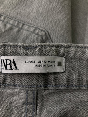 ZARA/ザラ/デニムパンツ/パンツ/グレー/42