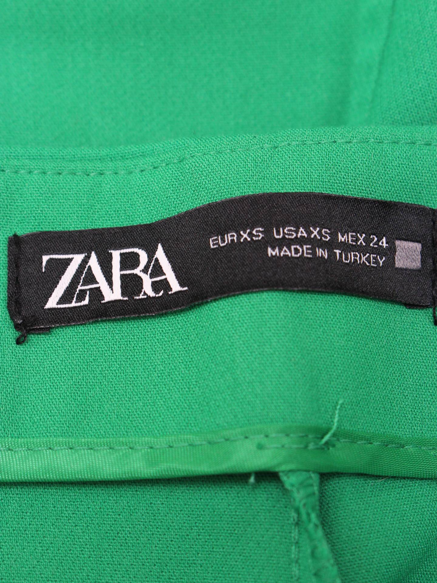 ZARA/ザラ/その他パンツ/パンツ/グリーン/XS