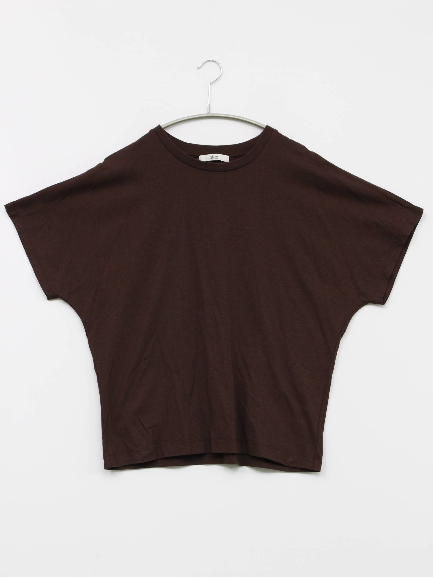 relume/Tシャツ/カットソー/トップス/ブラウン/F