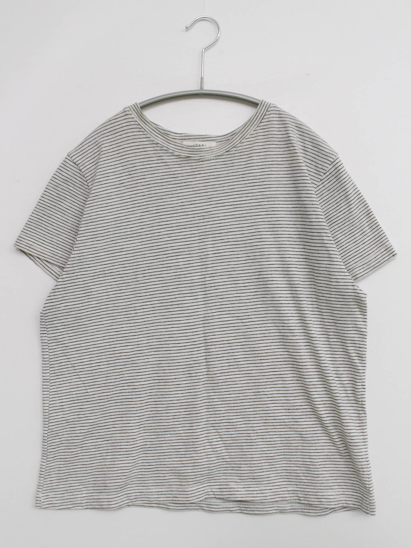 chemi/Tシャツ/カットソー/トップス/ブラック