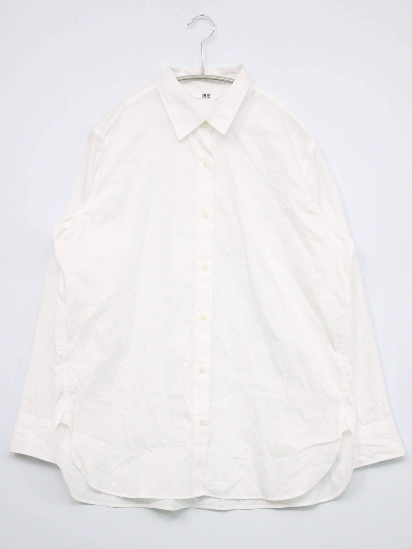 UNIQLO/ユニクロ/シャツ/ブラウス/トップス/ホワイト/L