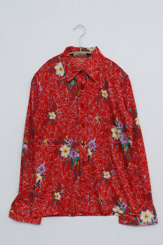 シャツ/ブラウス/トップス/レッド/36