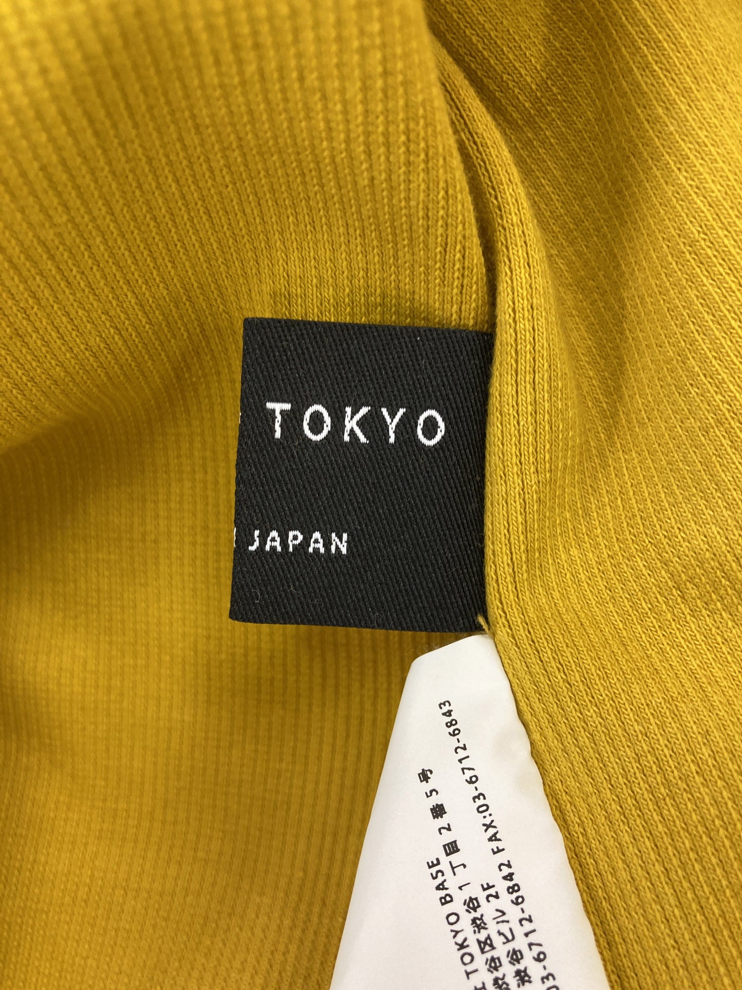 UNITED TOKYO/ユナイテッドトウキョウ/Tシャツ/カットソー/トップス/イエロー/1