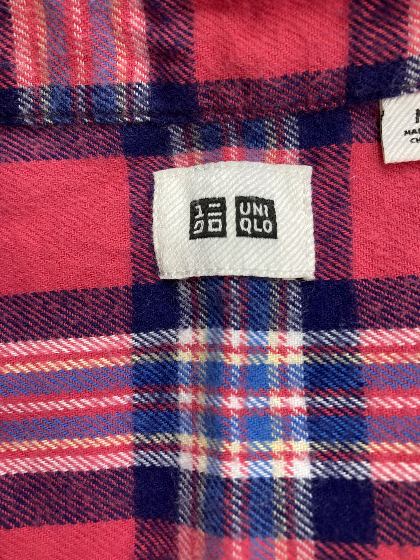 UNIQLO/ユニクロ/シャツ/ブラウス/トップス/レッド/M