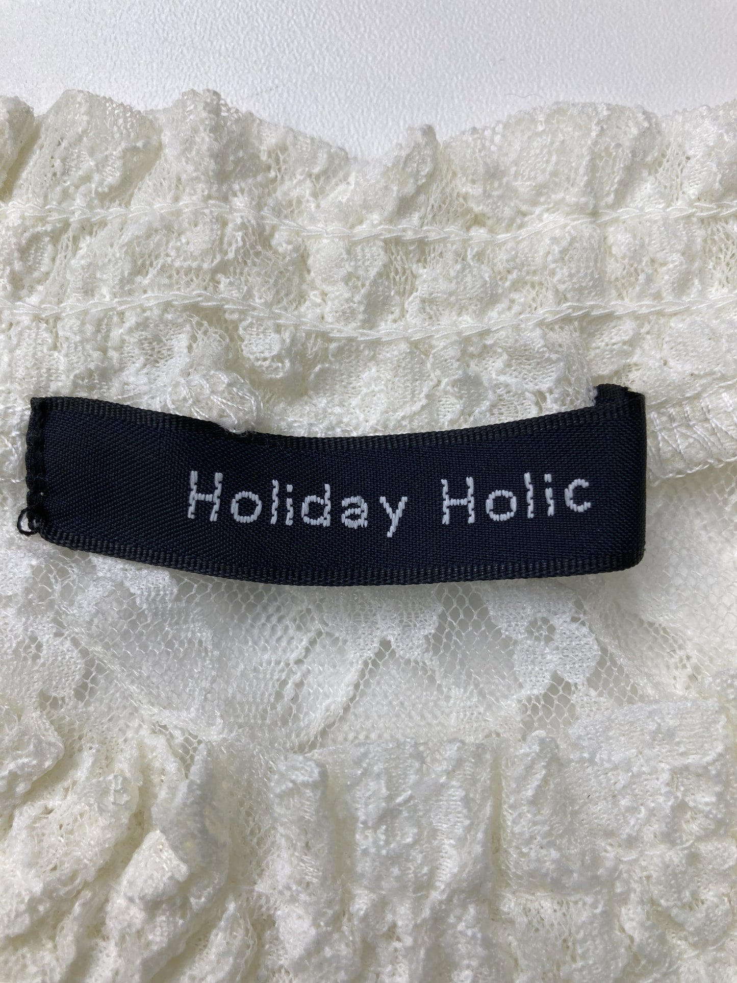 Holiday Holic/ホリデーホリック/シャツ/ブラウス/トップス/ホワイト/L