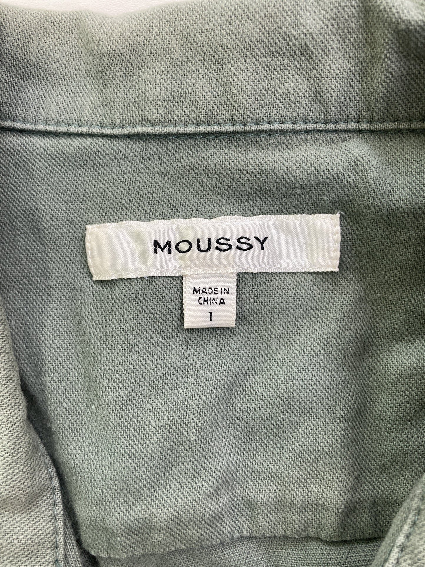 MOUSSY/マウジー/シャツ/ブラウス/トップス/グレー/1