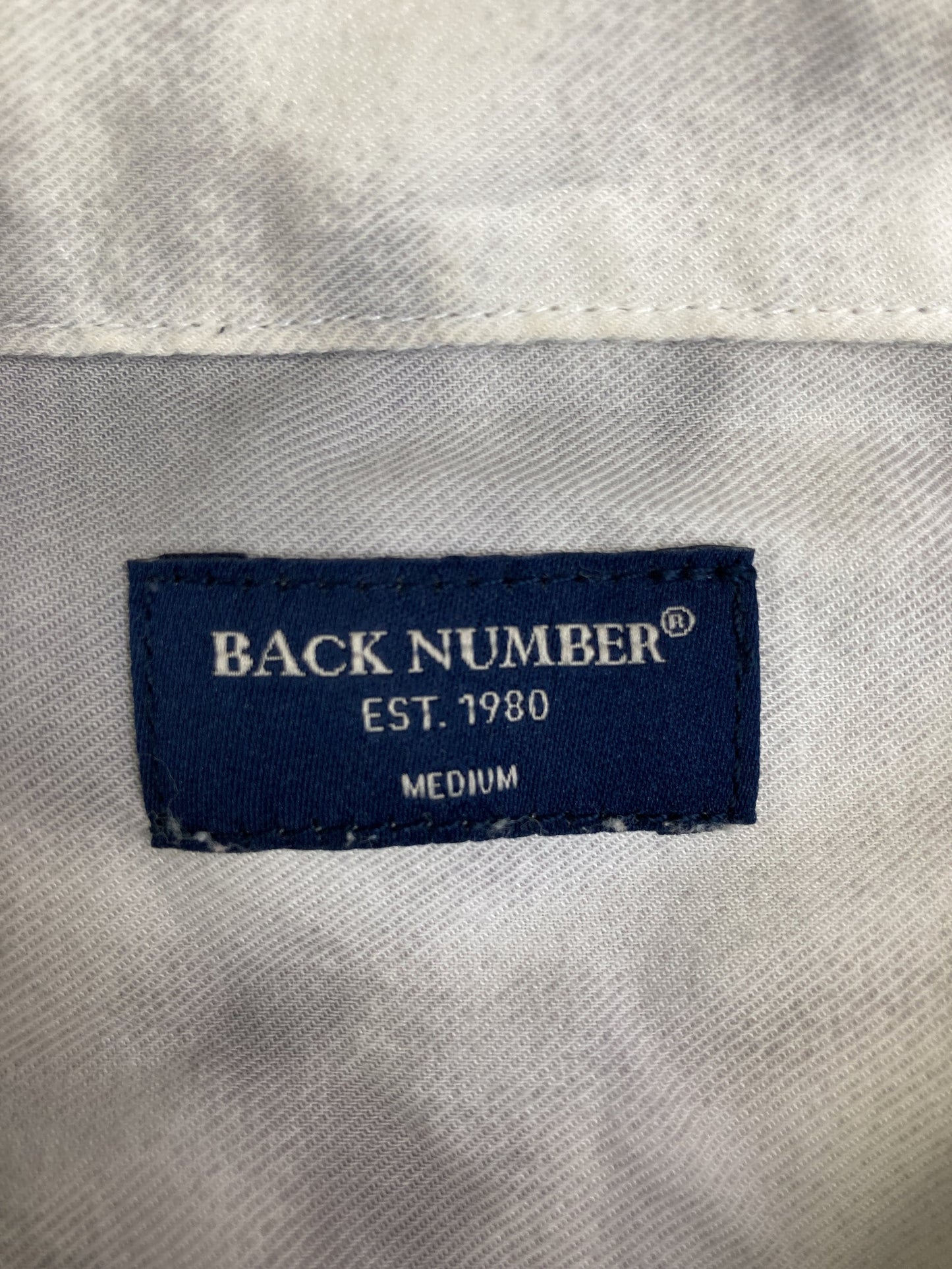 BACK NUMBER/バックナンバー/シャツ/ブラウス/トップス/グレー/MEDIUM