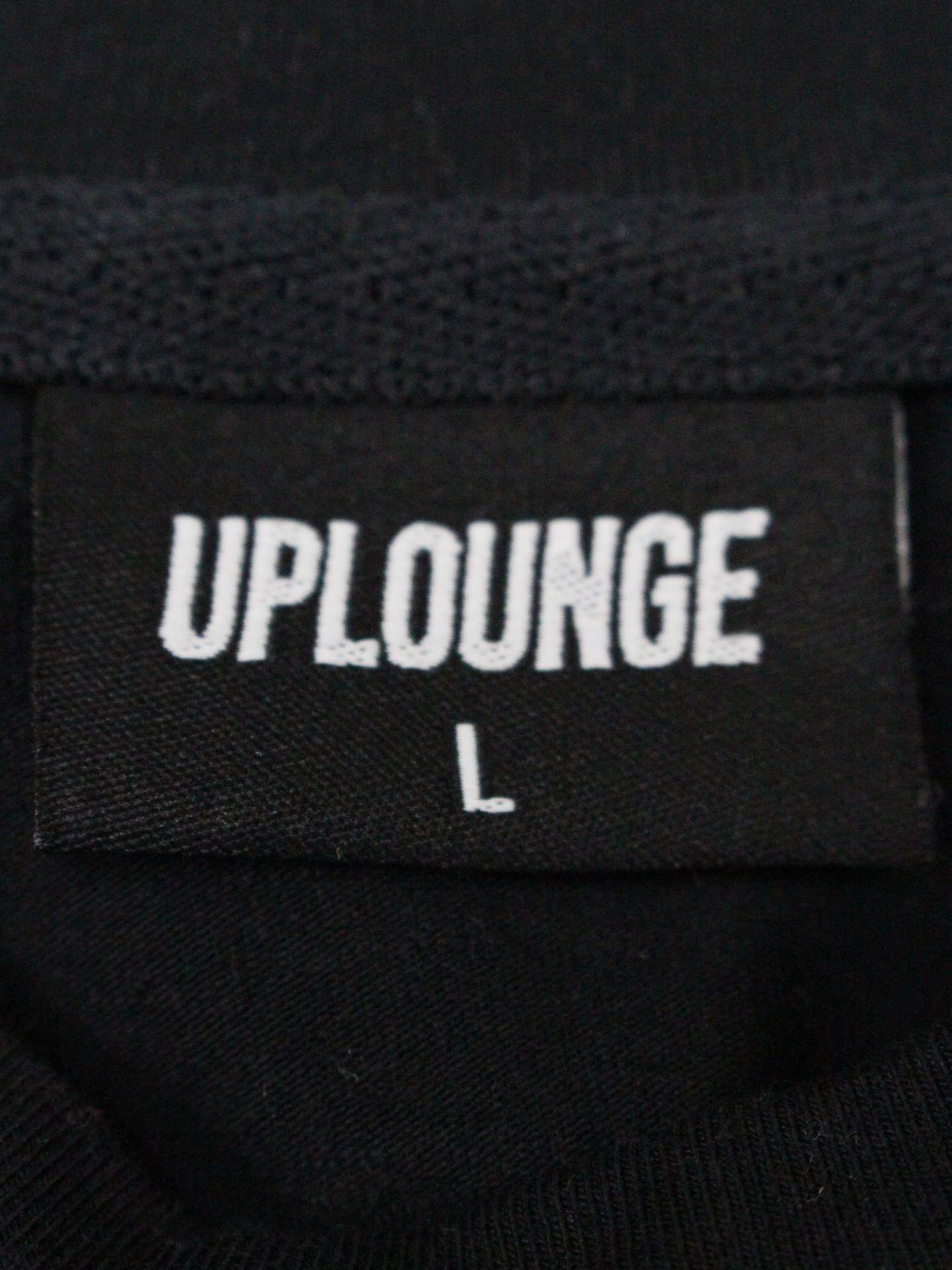 UPLOUNGE/Tシャツ/カットソー/トップス/ブラック/L