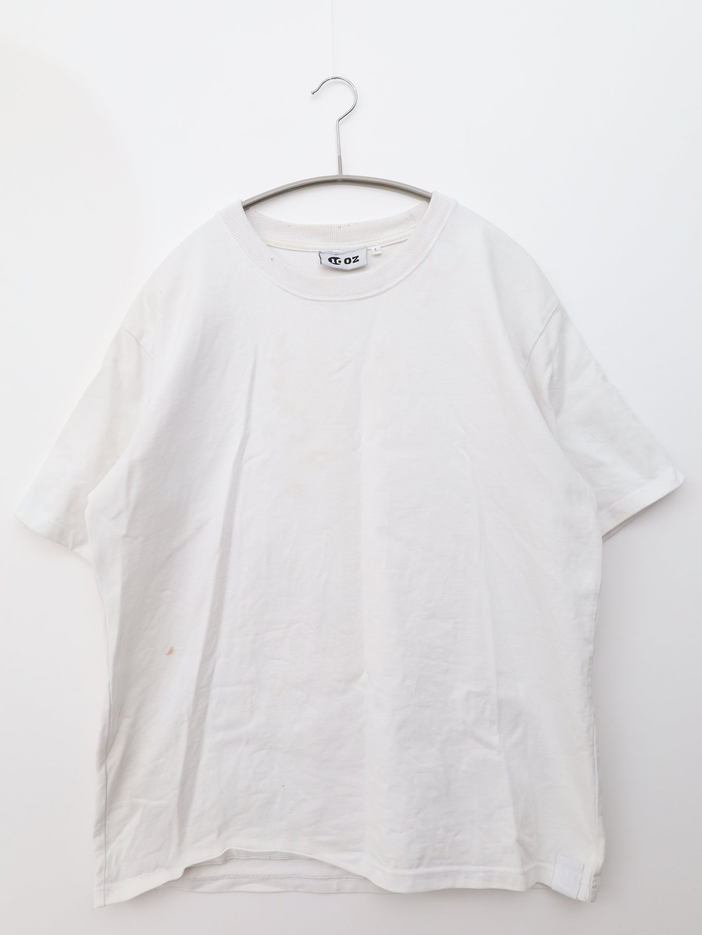 10OZ/Tシャツ/カットソー/トップス/ホワイト/L