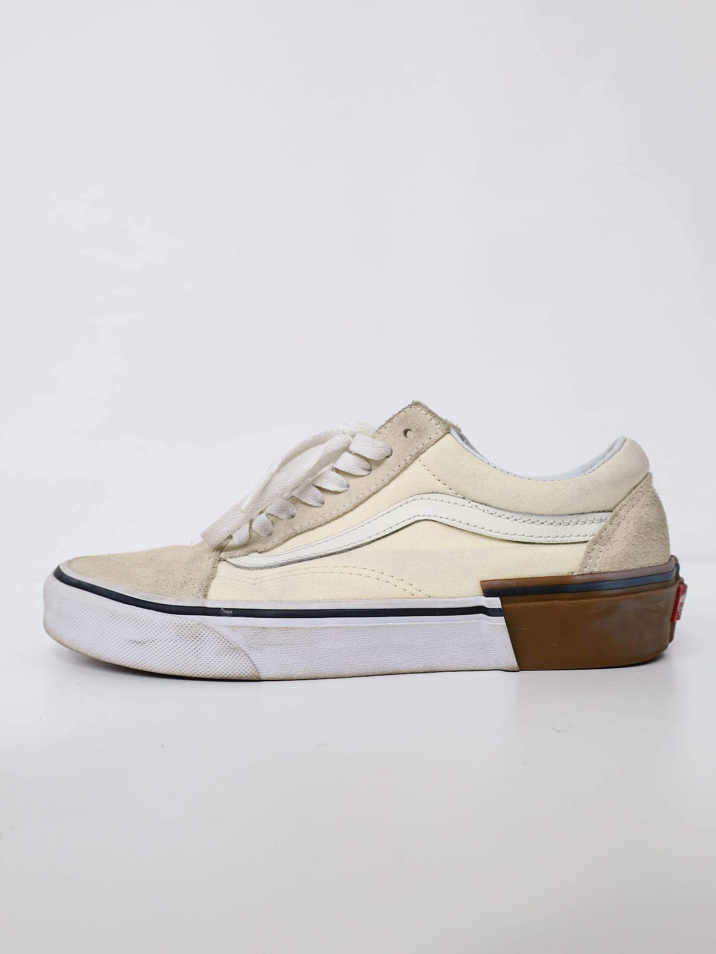 VANS/バンズ/スニーカー/シューズ/アイボリー/24.5cm