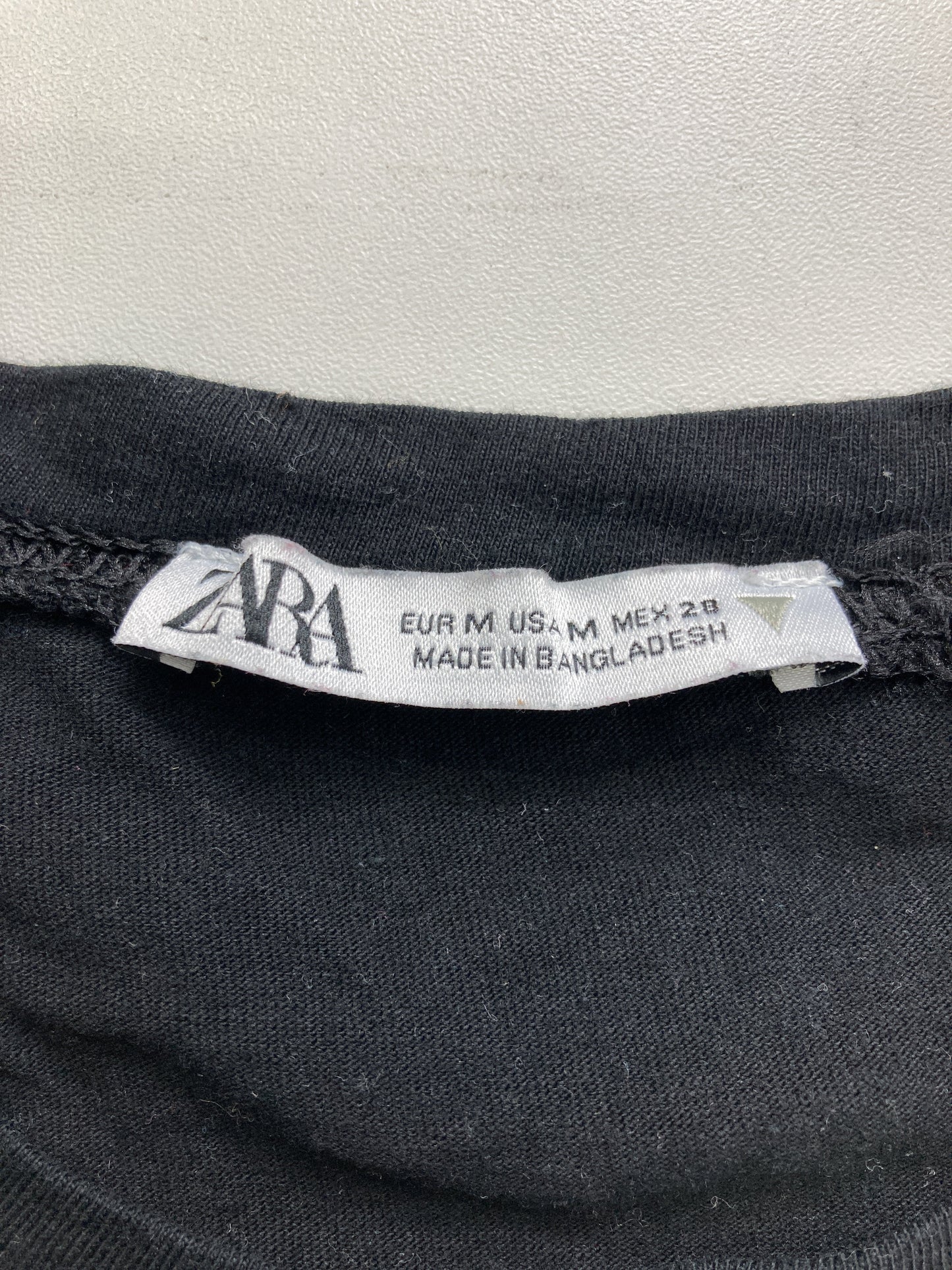 ZARA/ザラ/Tシャツ/カットソー/トップス/ブラック/M