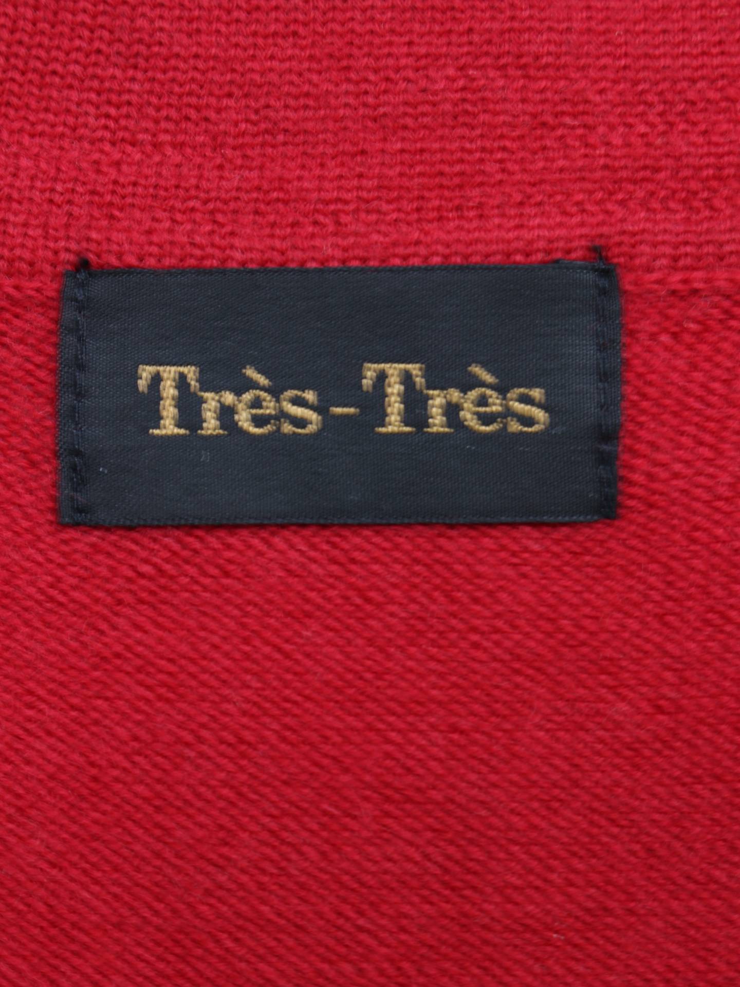 Tres-Tres/ベスト/トップス/レッド/M-L