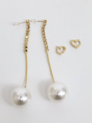 ピアス(両耳用)/アクセサリー/ホワイト