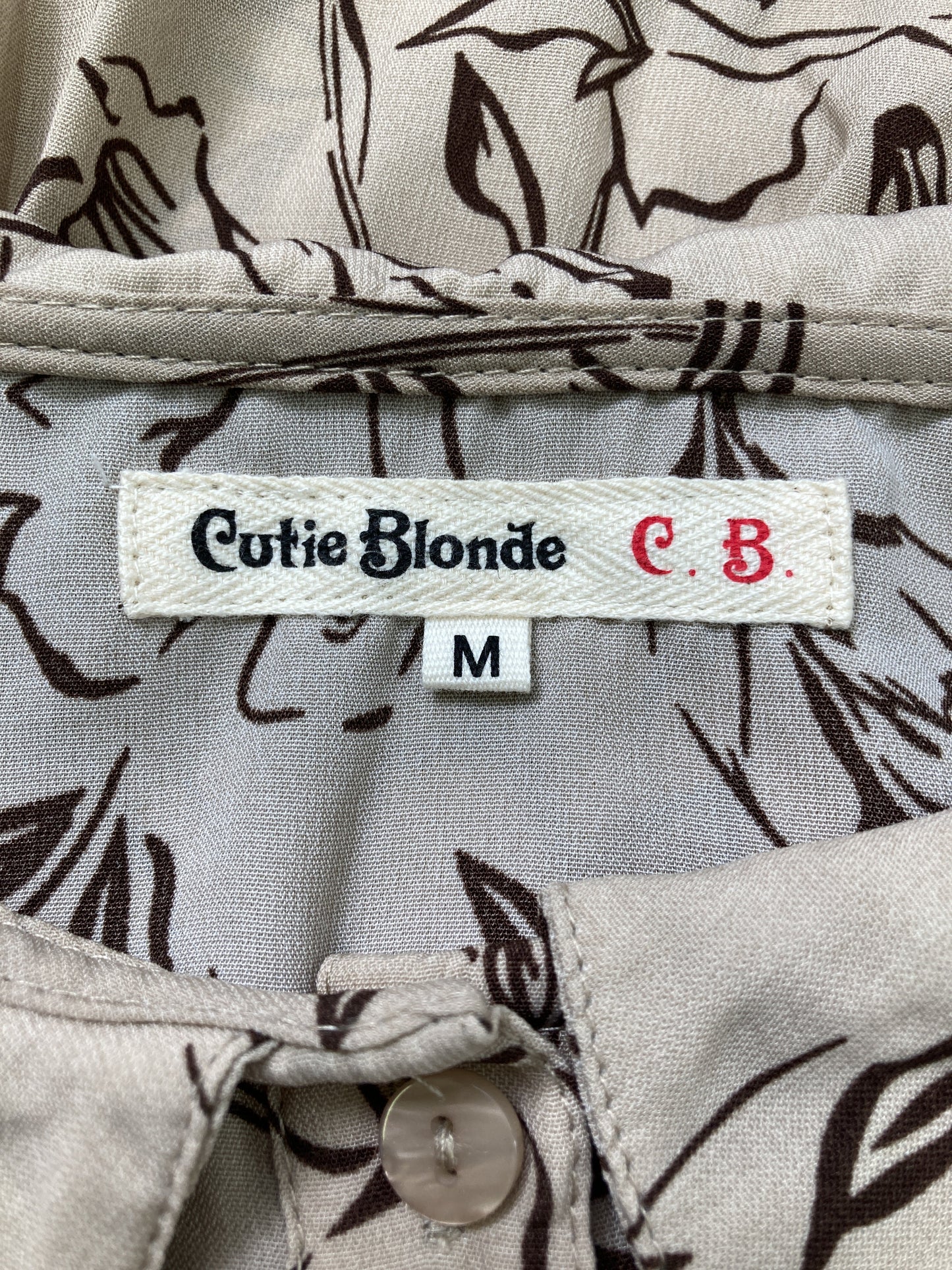 Cutie Blonde/ワンピース/ワンピース/ドレス/ベージュ/M