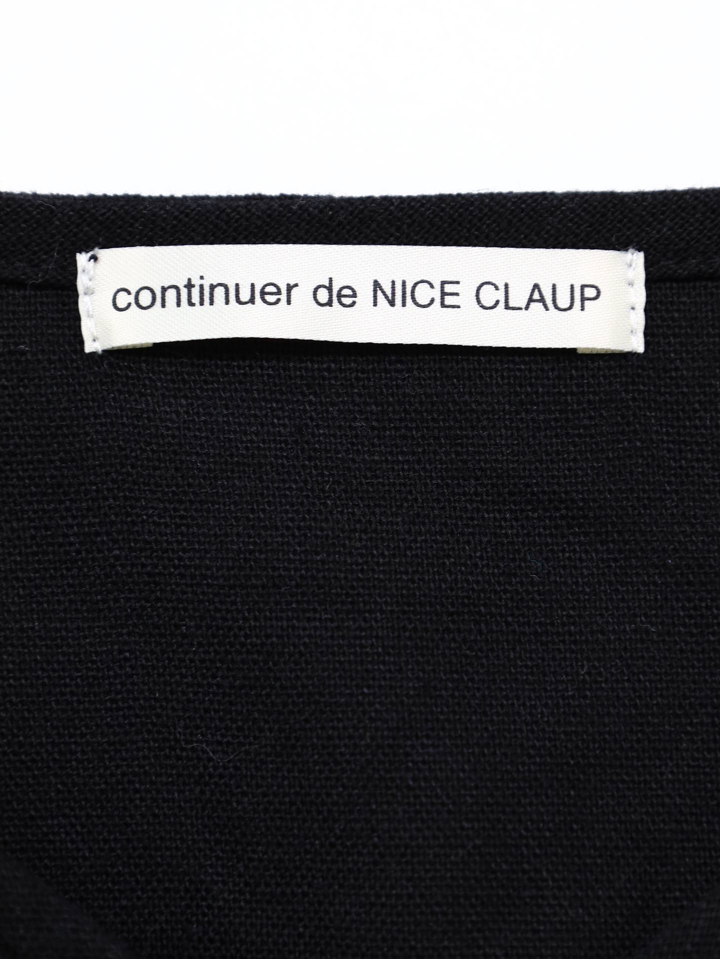 continuer de NICE CLAUP/シャツ/ブラウス/トップス/ブラック/F