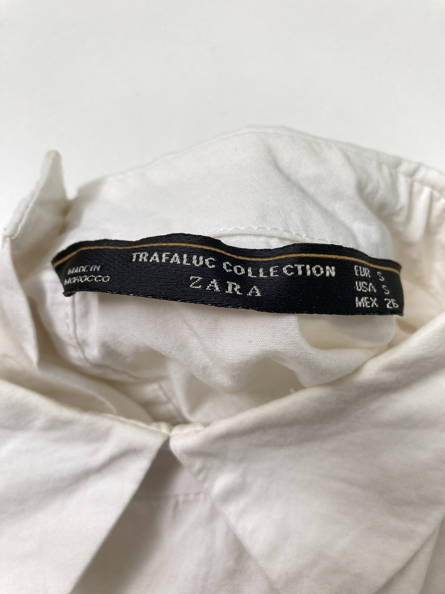 ZARA/ザラ/シャツ/ブラウス/トップス/ホワイト/S