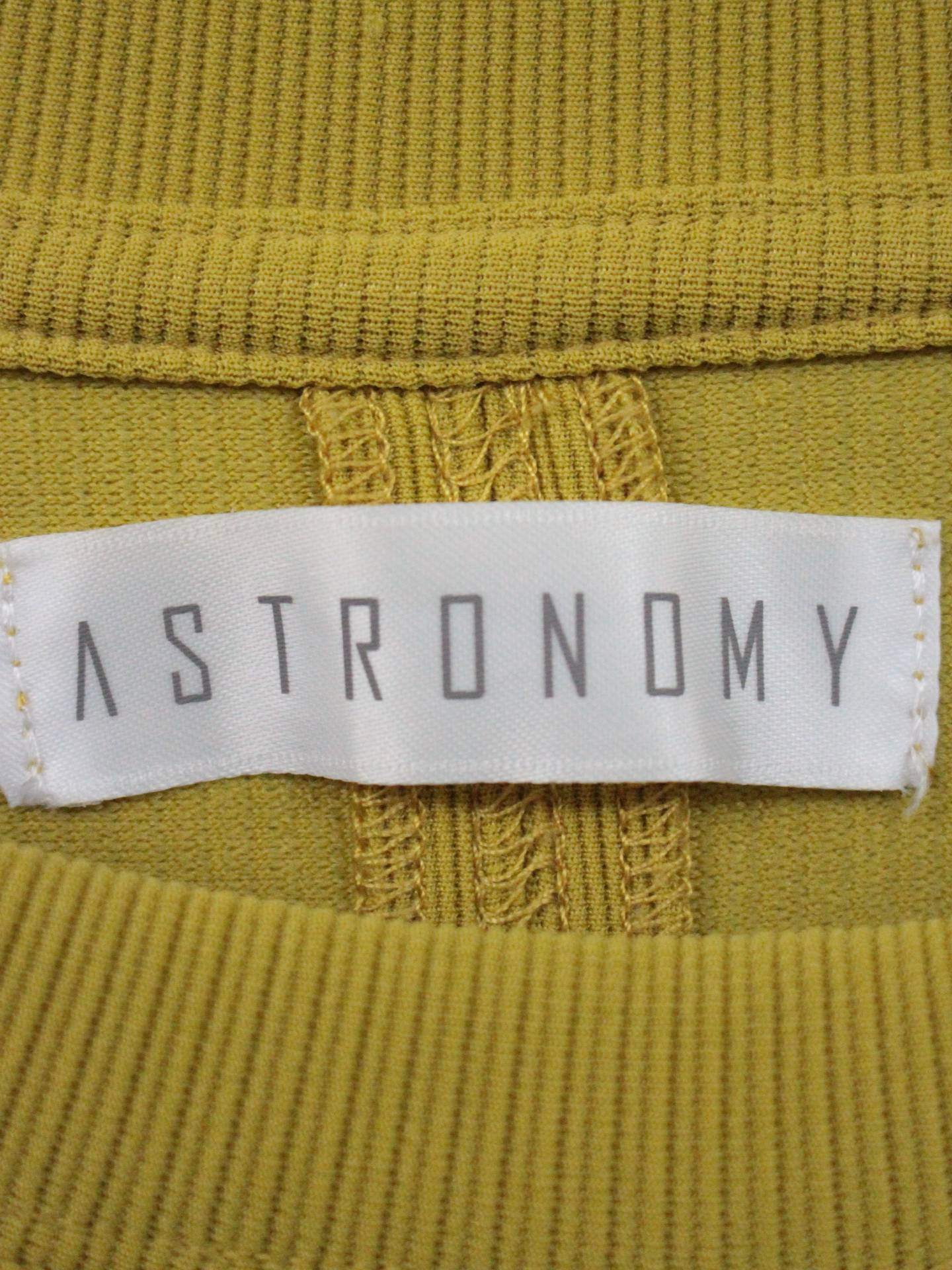 ASTRONOMY/Tシャツ/カットソー/トップス/イエロー/M