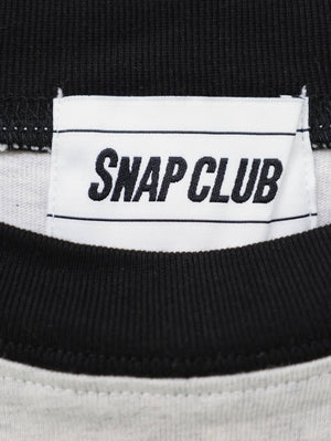 SNAP CLUB/スナップクラブ/Tシャツ/カットソー/トップス/グレー/L