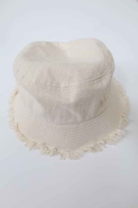 WEGO/ウィゴー/バケットハット/帽子/アイボリー/F