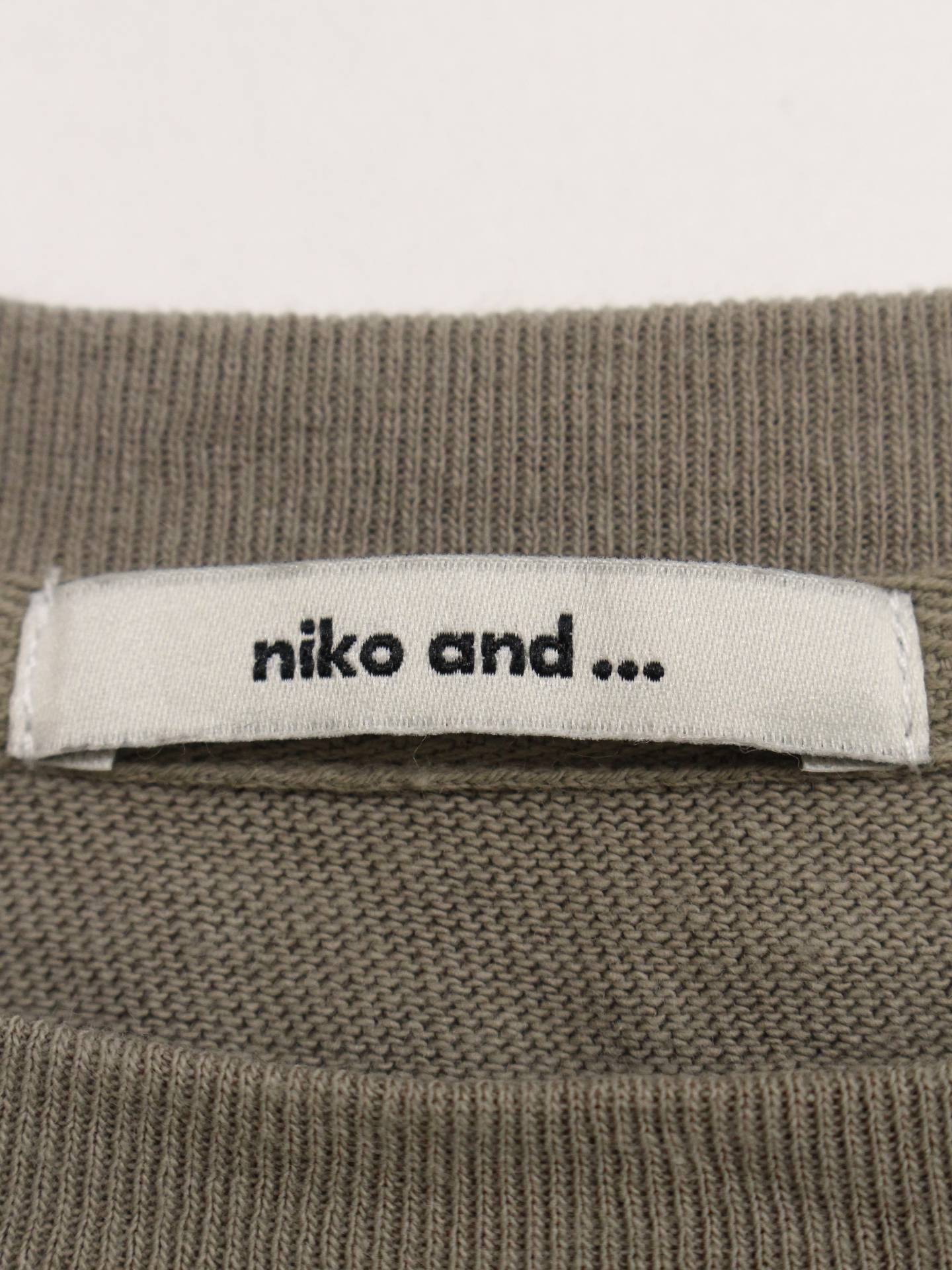 niko and .../ニコアンド/Tシャツ/カットソー/トップス/ブラウン/F