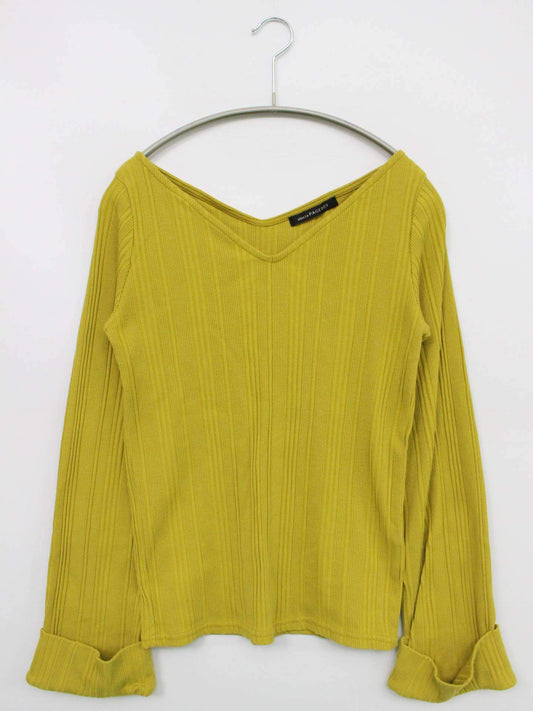 PAGEBOY/ペイジボーイ/Tシャツ/カットソー/トップス/イエロー/F