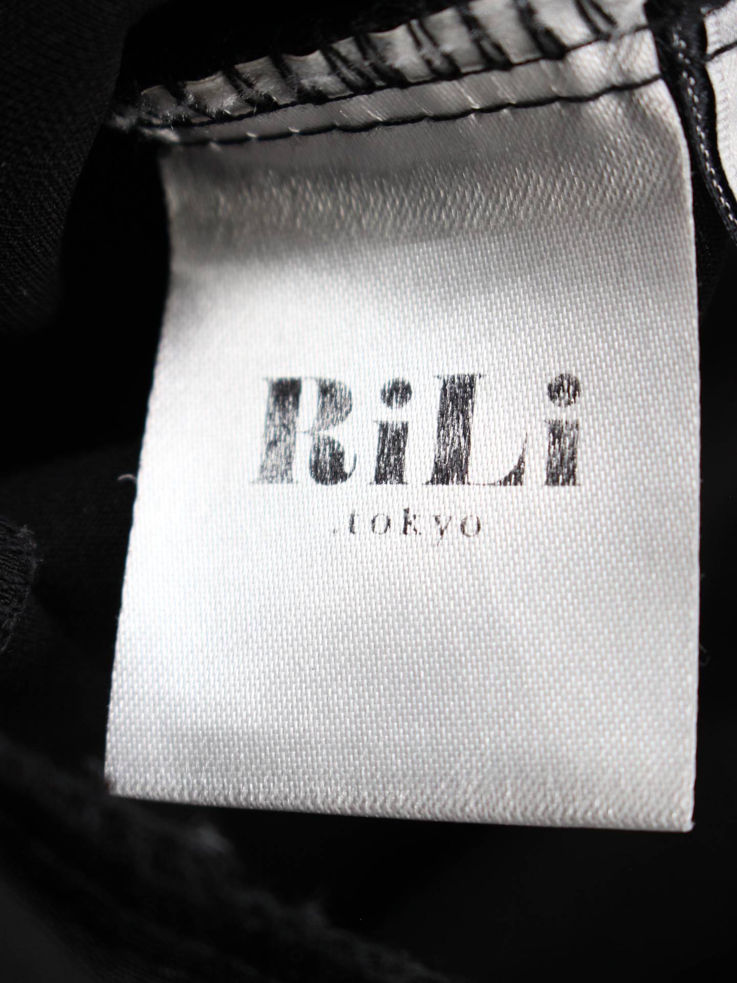 RiLi/つなぎ/オールインワン/オールインワン・サロペット/ブラック/FREE