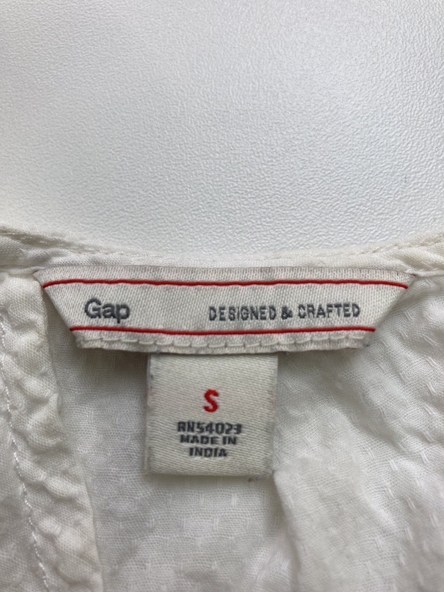 GAP/ギャップ/シャツ/ブラウス/トップス/ホワイト/S