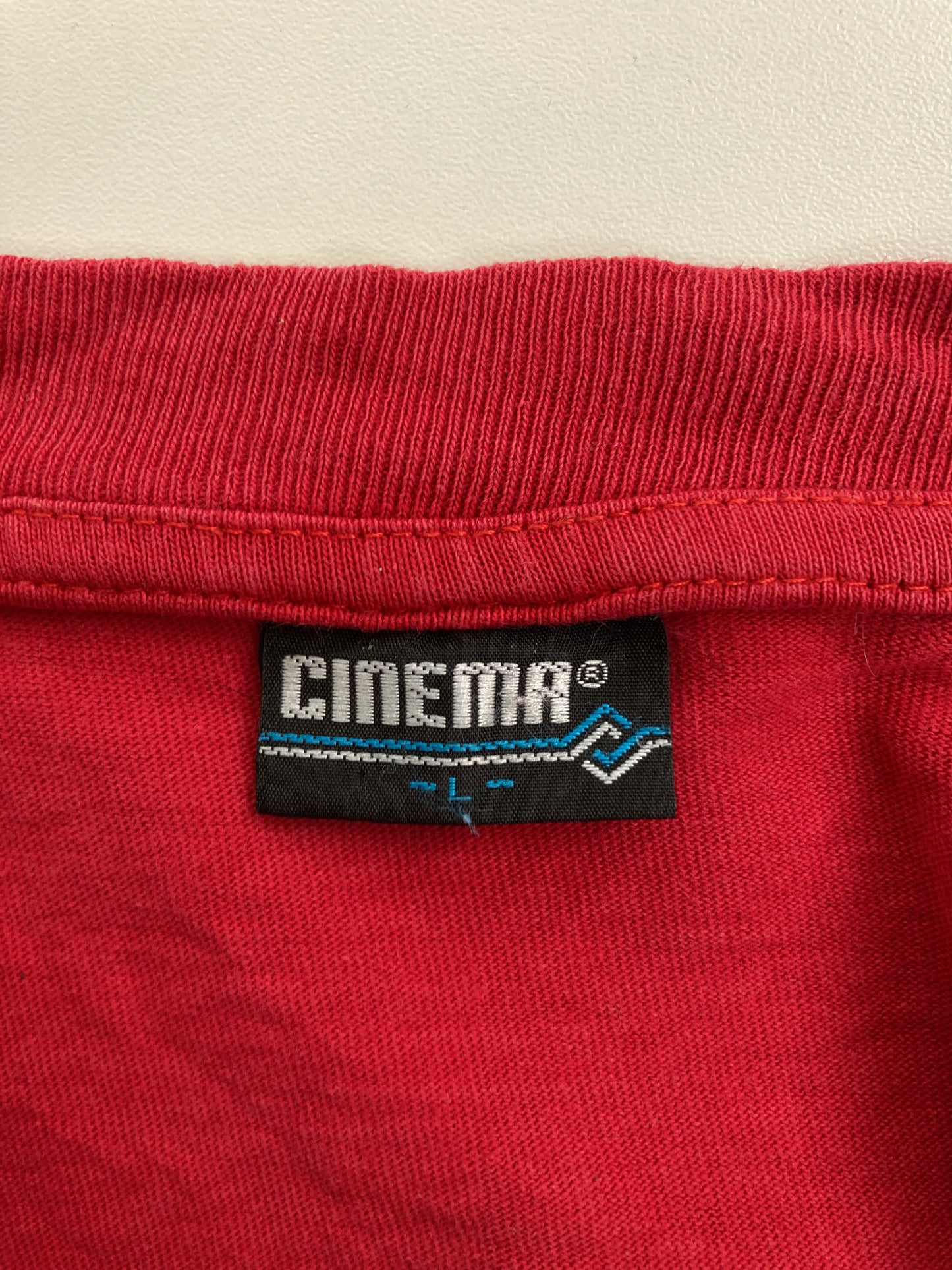 CINEMA/Tシャツ/カットソー/トップス/レッド/L