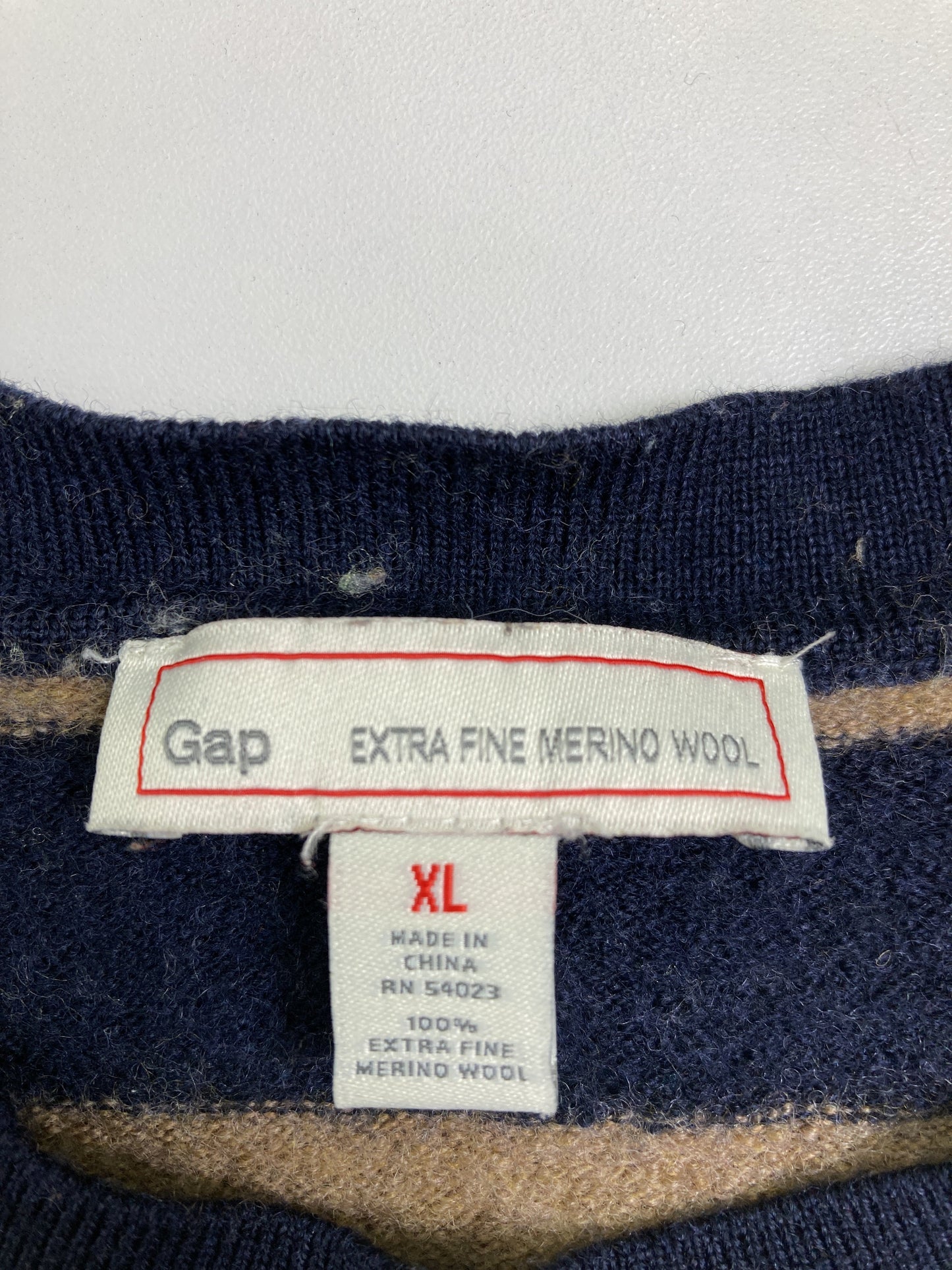 GAP/ギャップ/ニット/セーター/トップス/ネイビー/XL