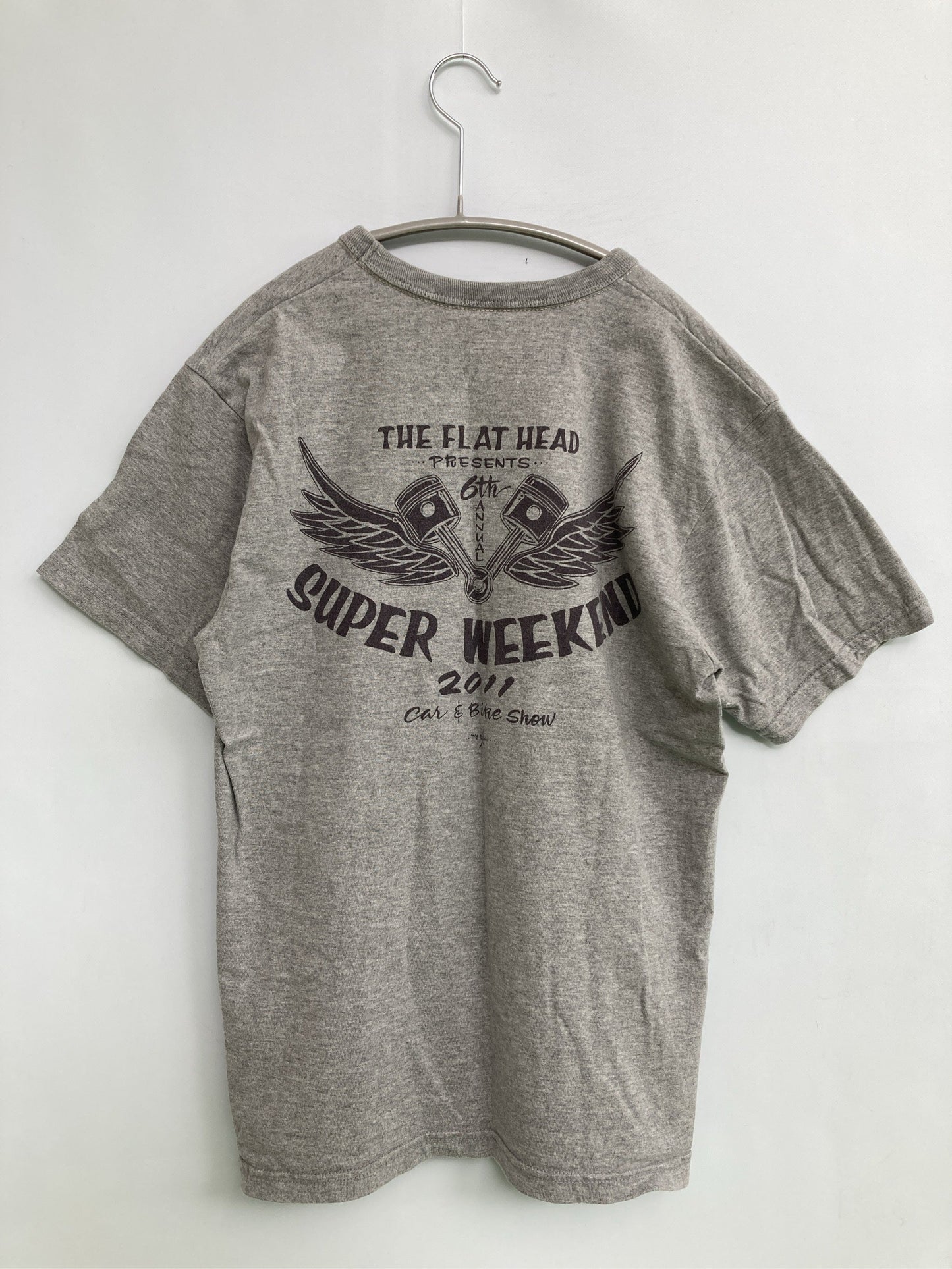 The Flat Head/フラットヘッド/Tシャツ/カットソー/トップス/グレー/38