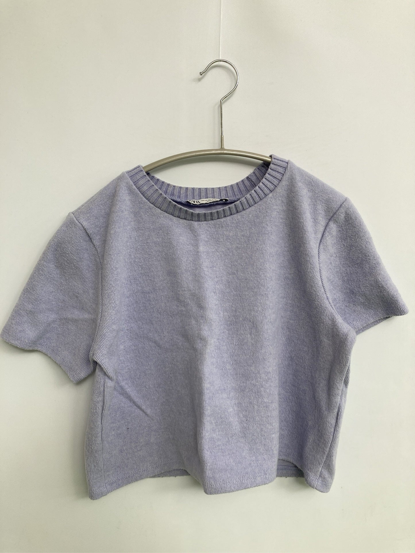 ZARA/ザラ/ニット/セーター/トップス/パープル/M