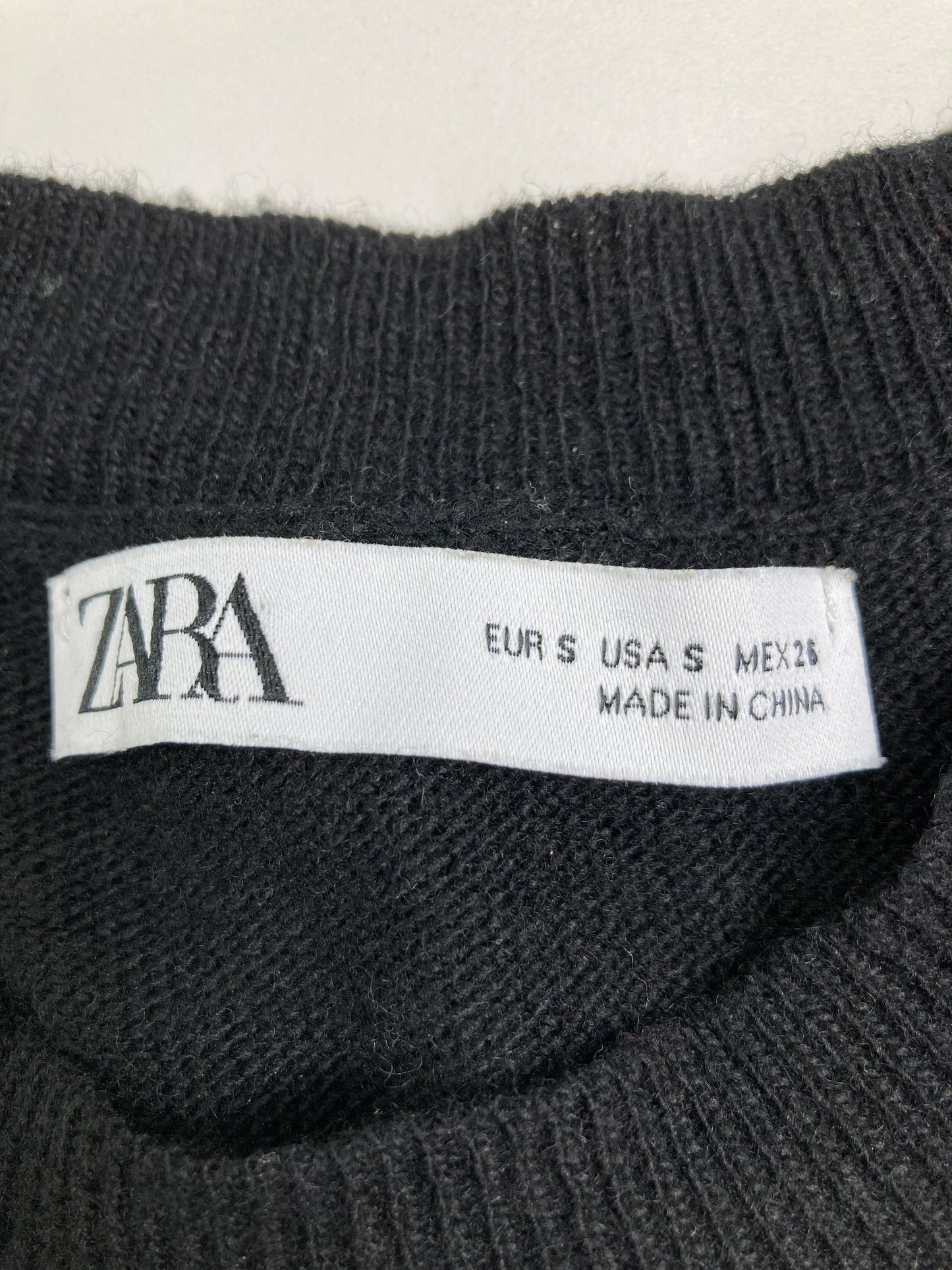 ZARA/ザラ/Tシャツ/カットソー/トップス/ブラック/S