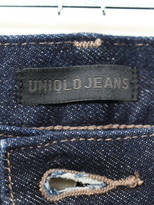UNIQLO/ユニクロ/デニムパンツ/パンツ/ネイビー/32(81.5cm)