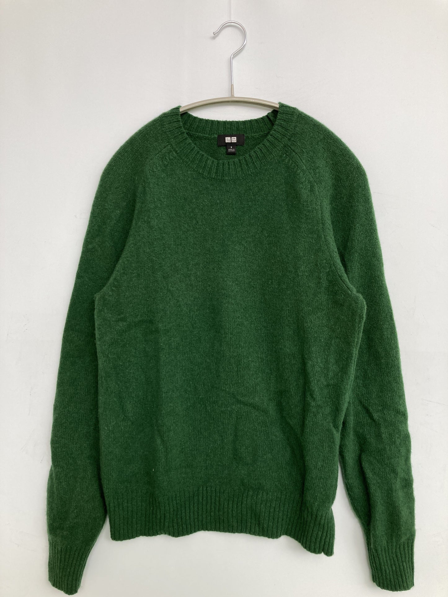 UNIQLO/ユニクロ/ニット/セーター/トップス/グリーン/S