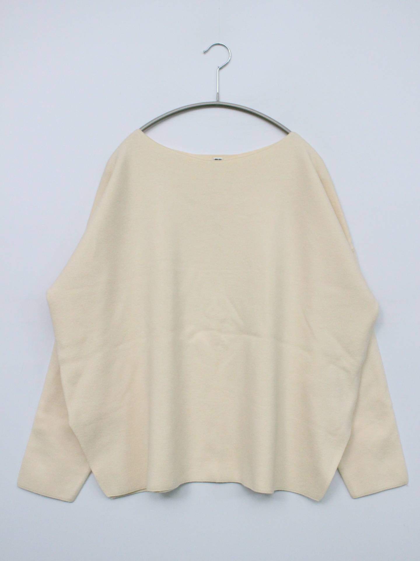 UNIQLO/ユニクロ/ニット/セーター/トップス/アイボリー/L